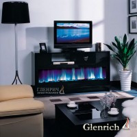 Электрокамин Glenrich Blue Label Черный